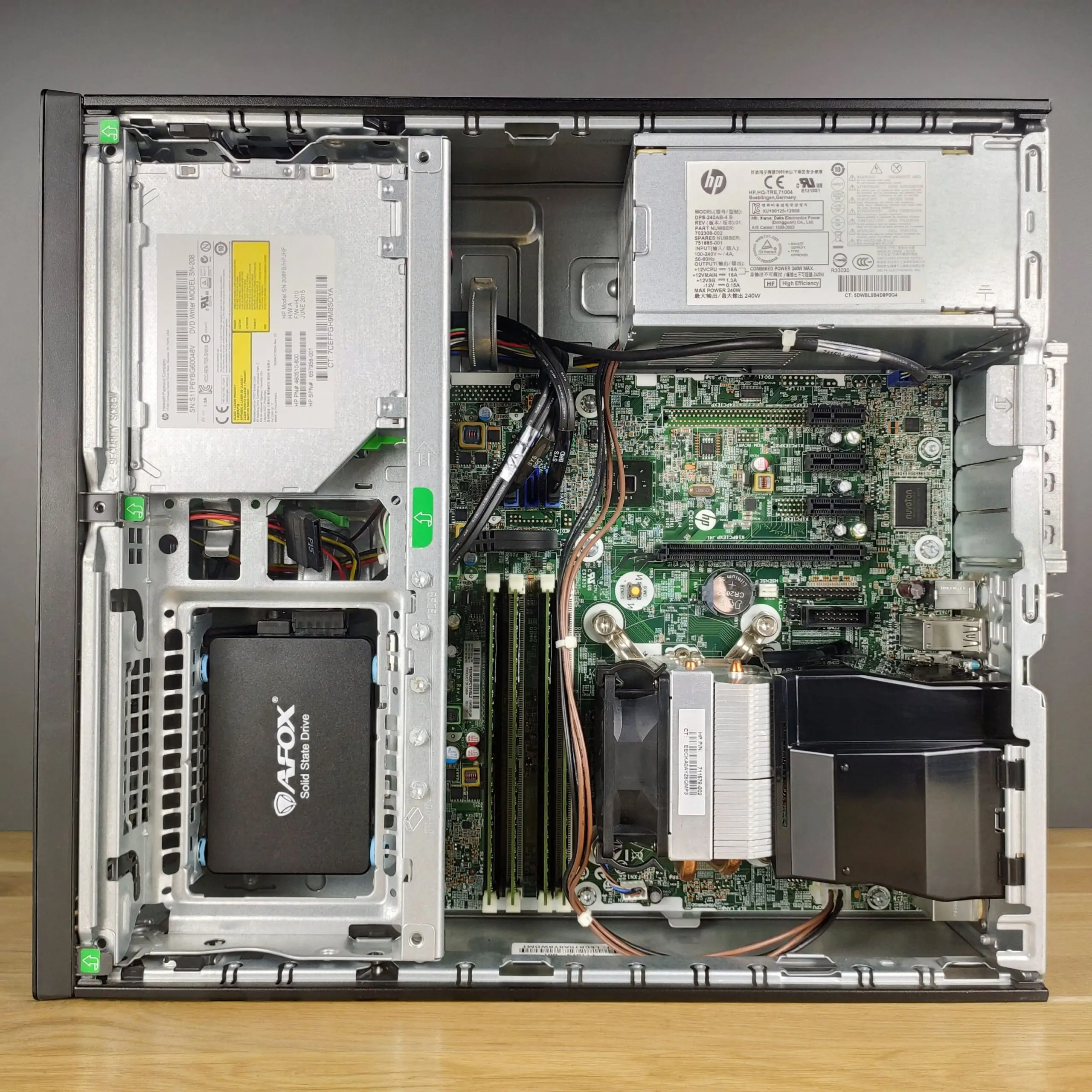 کیس استوک اچ پی hp 800/600 g2 پردازنده i5 نسل 6 - Image 2