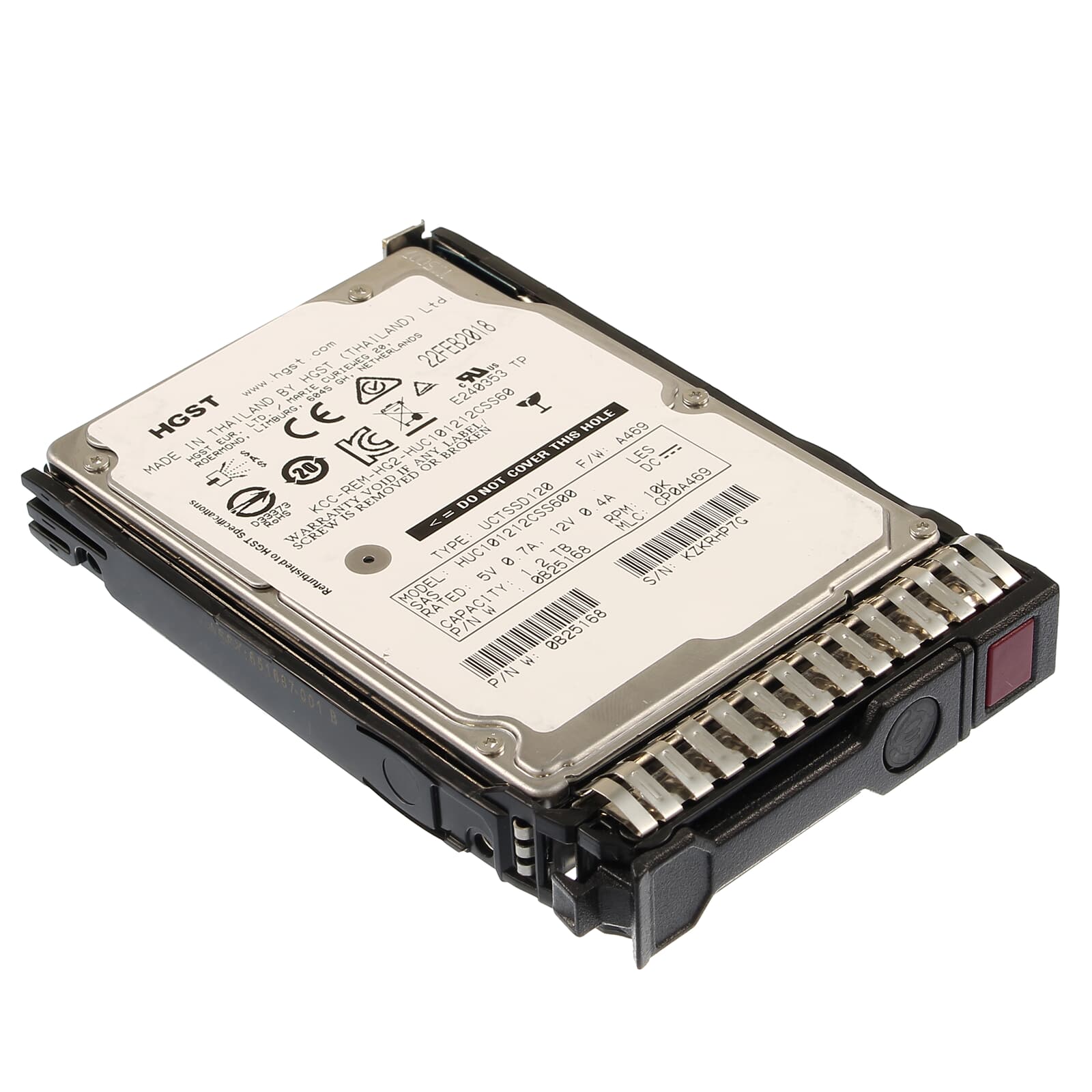 هارد سرور HP 1.2TB SAS 12G 10K