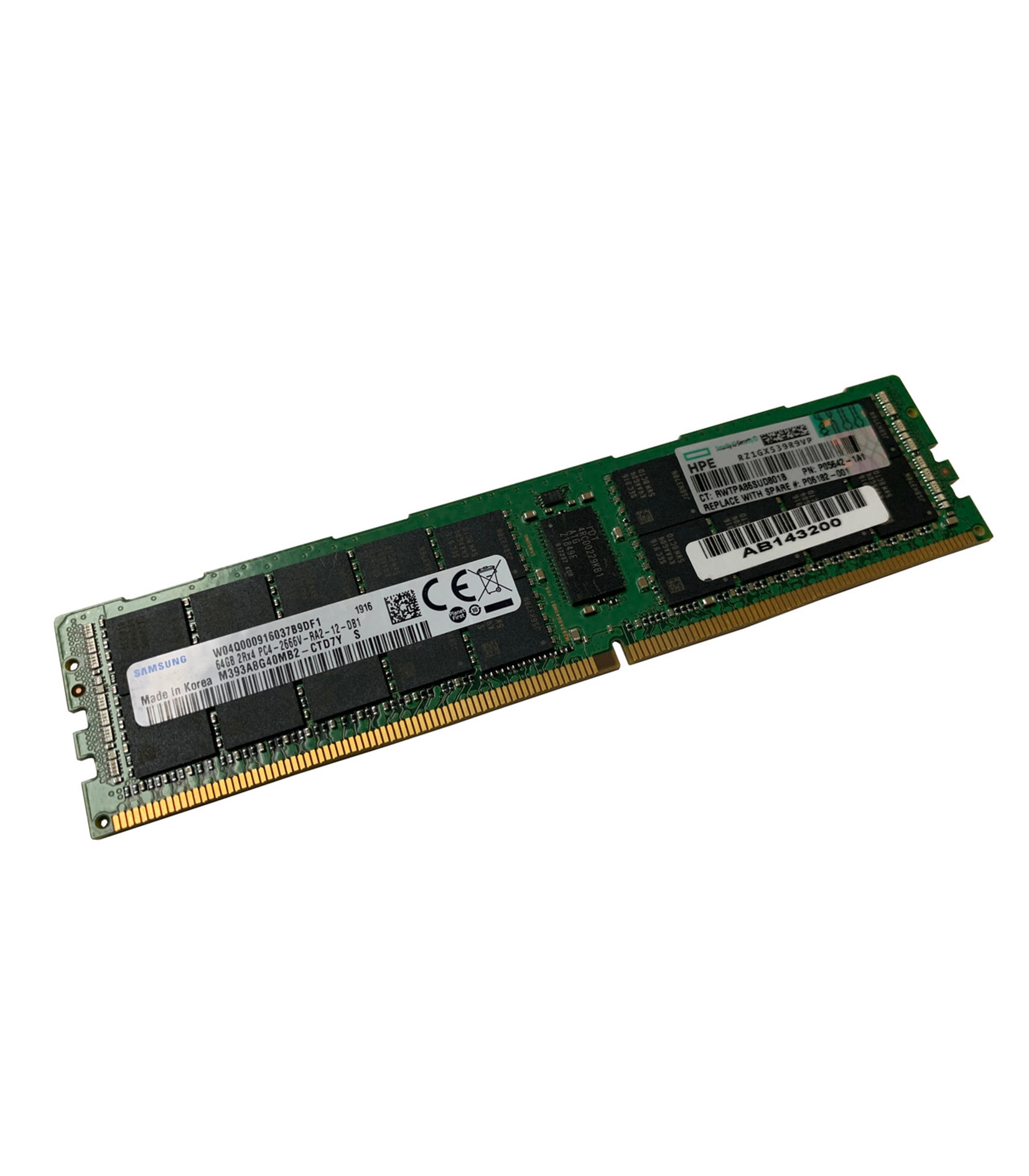 رم سرور HP 64GB Quad Rank DDR4 2666