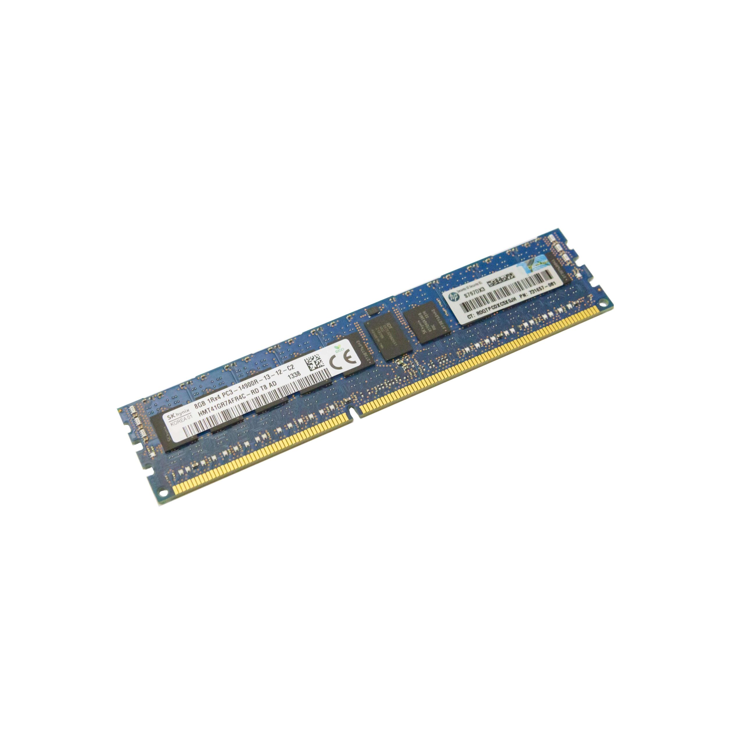رم سرور HP 8GB DUAL Rank DDR3 14900